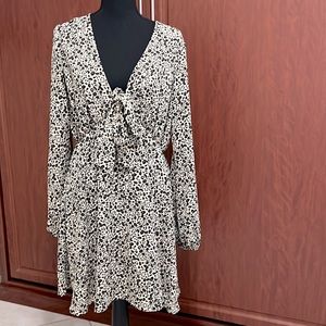 Asos design leopard print dress